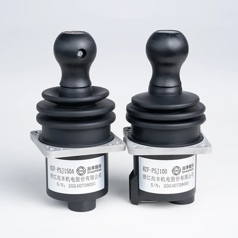 Anti-slip elektrisk kontrolhåndtag til industrikøretøjer